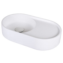 Lune Oval Solid Surface Basin
